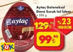 AYTAÇ GELENEKSEL DANA SUCUK ISIL İŞLEM
